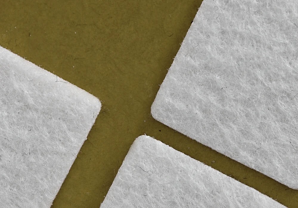 Fiberglass needle-punched felt
